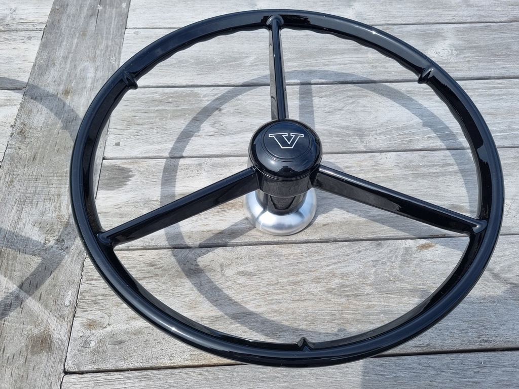 3-Spoke Steering wheel Black Volvo FH4/FH4B