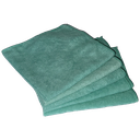 Set (5 Pieces) Microfibre Cloths - Green