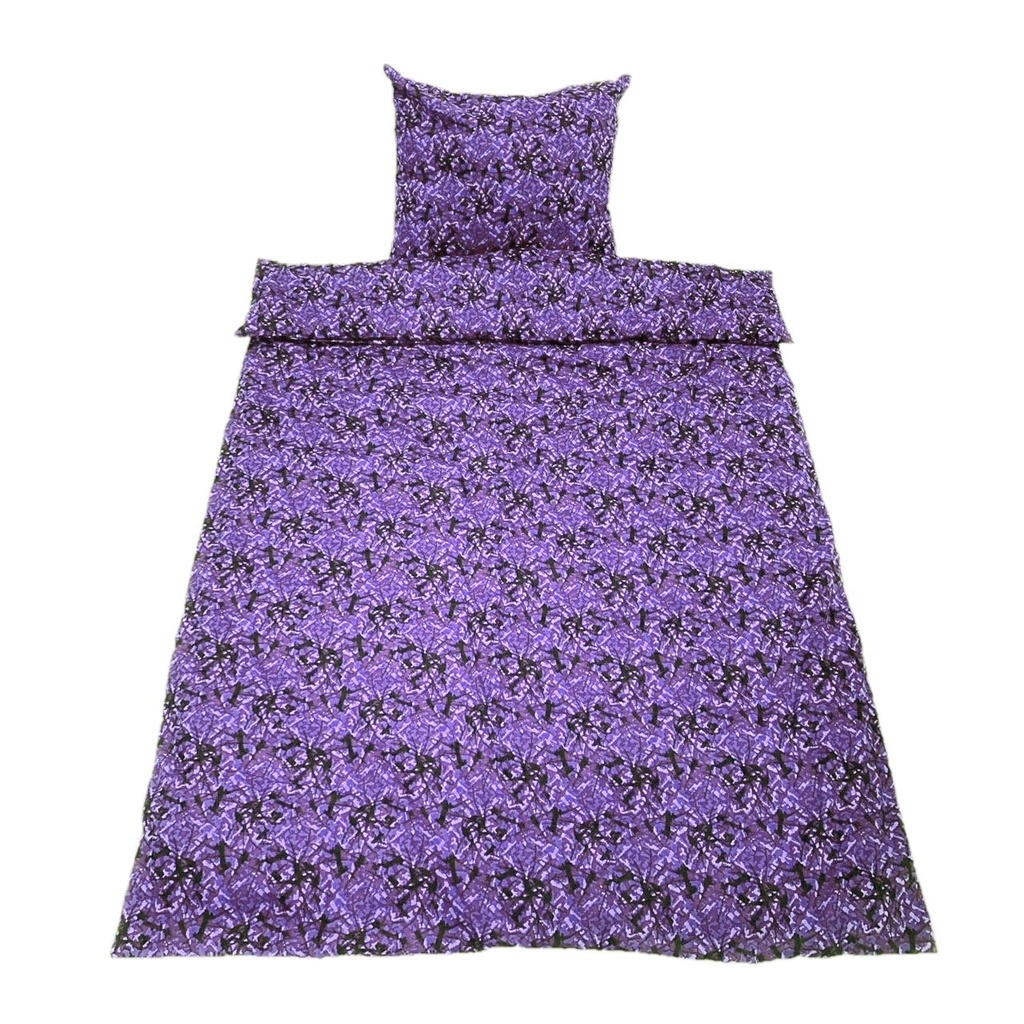 Duvet Cover & Pillowcase - Danish Purple Design