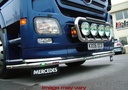 LoBar St. Steel MB ACTROS MP2 & MP3 - 5 White & 7 Amber LED