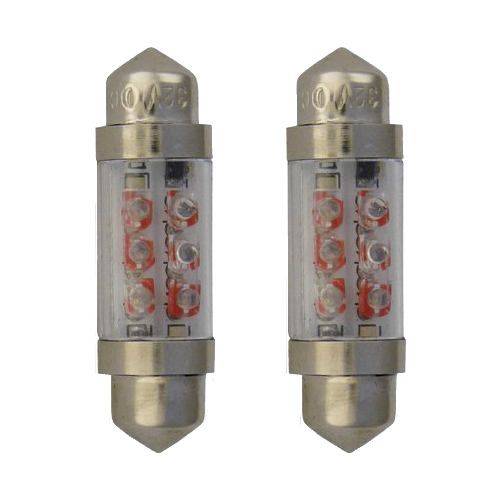 SV8.5 4 LED's (2 Pc's) - Red