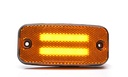 LED positionlight 'Two Lines' Amber - 12-24V