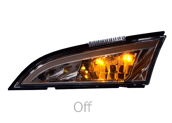 DUO LED position light for grill spotlight Scania R/S NextGen from 2023