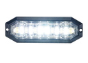 Flashlight 12 LED, 12-24V DC, 20W Amber & White LED, clear lens