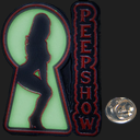 Pin - Peepshow (Glow in the dark)