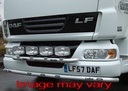 LoBar Aluminum DAF LF 45/55 - 5 White LED