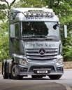 St. Steel LoBar MB Actros MP4 Giga, Big & StreamSpace - with Amber LED