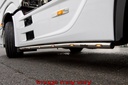 SideBars St. Steel - Mercedes B Actros MP4 Wb 3850mm 2011+ - 6 Amber LED
