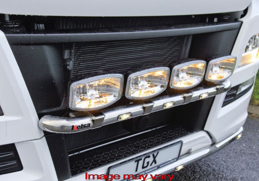 Alu. MiniBar MAN TGX Euro 6 plastic bumper