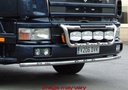 LoBar Aluminum Scania 4 Serie LOBAR STALEN BUMPER - 5 White LED