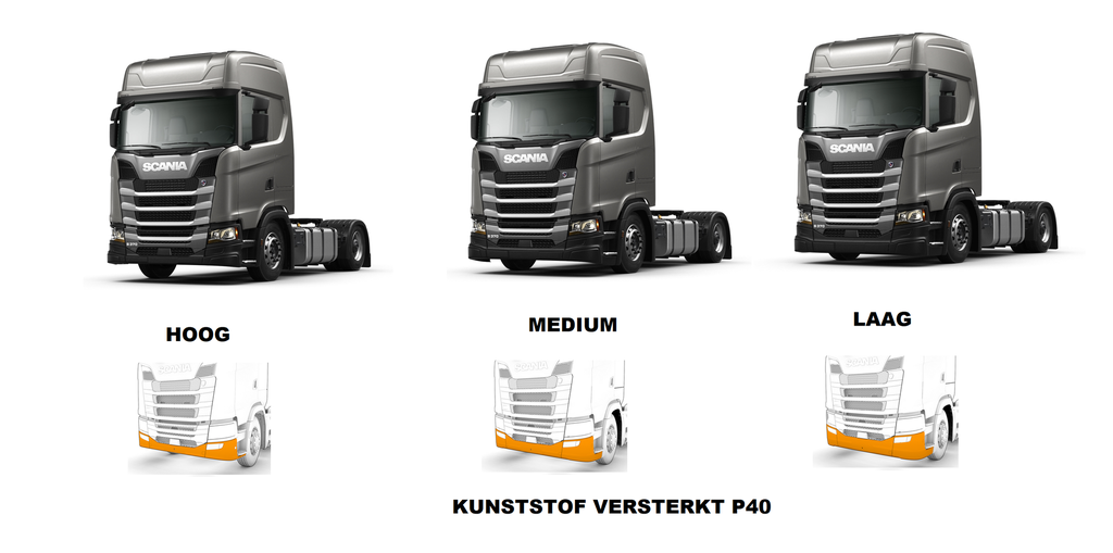 (ALU) (SLA27/A) LOW P40 Bumper LoBar - Scania R/S NextGen