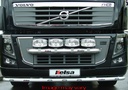 LoBar Aluminum Volvo FM/FH2&3 - 5 White & 2 Amber LED