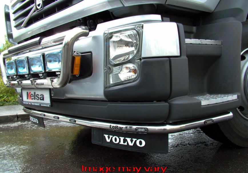 LoBar St. Steel - Volvo FL 2007+ - Standard Bumper - 5 White & 2 Amber LED