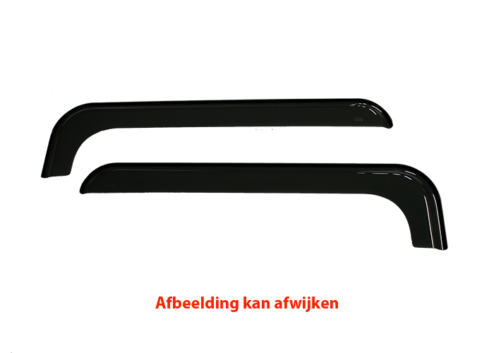 Side Window Deflectors Short Model for MAN TGE & Volkswagen Crafter 2017+ | Tape Mounting