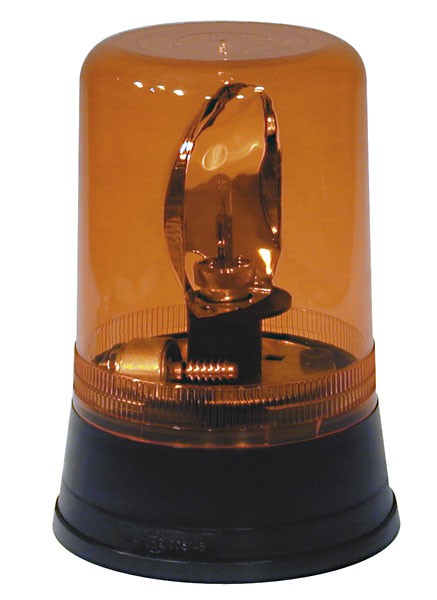 AEB "595" 24V rotating beacon - Amber lens
