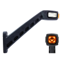 Sidemarker Rubber Arm XL Long Freedom LED 3 Colors - Left