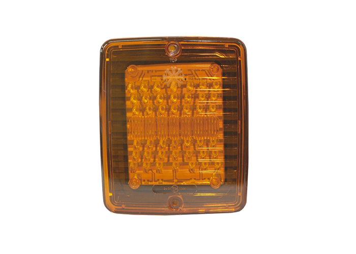 IZELED indicator LED with amber glass