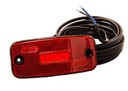 LED sidemarker light 12-24v + 5m cable red