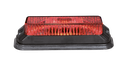 4-LED "HP FLASH" Strobe/Warning Light Red 12-24V | 118x29x41mm 