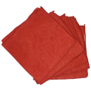 Set (5 Pieces) Microfibre Cloths - Red