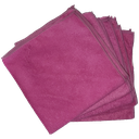 Set (5 Pieces) Microfibre Cloths - Pink