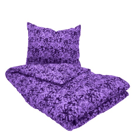 Duvet Cover & Pillowcase - Danish Purple Design