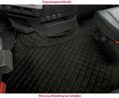 Leather Imit BLACK enginecover Volvo FH version 3 I-Shift 