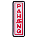 Pahaeng Shield With Mounting Bracket - Red 