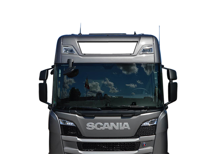 Nedking Ultra Thin LED Truck Sign - Scania NextGen R/S Highline (116) - Orange