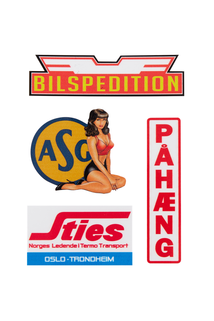 Bilspedition, ASG, Pähaeng, Sties - 4 - Sticker