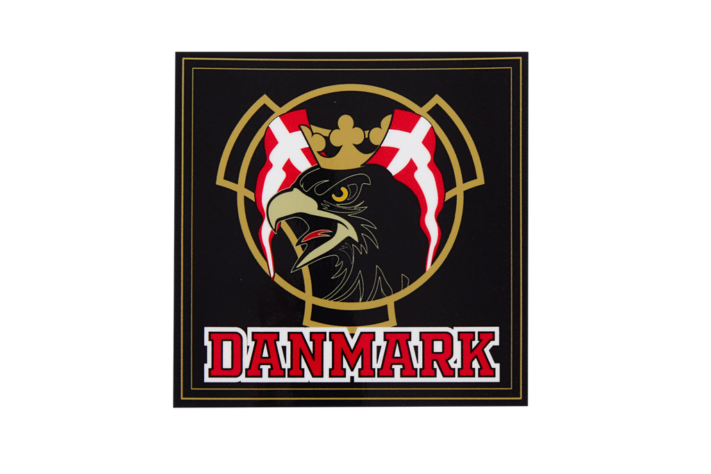 Griffin Denmark Flags - Sticker