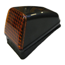 LED Roof Marker Light - Flat Rubber - Amber Lens