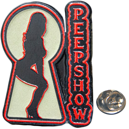 Pin - Peepshow (Glow in the dark)