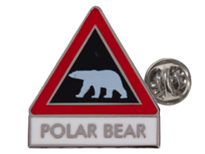 [501007] Pin - Polar Bear Norway