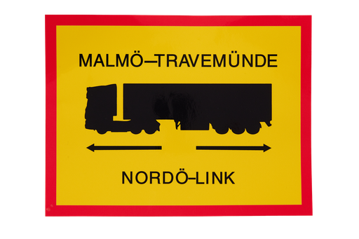 [500853] Malmö Travemünde - Sticker