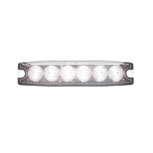 [26076350131] 6-LED Ultra Thin Strobe white 12V/24V