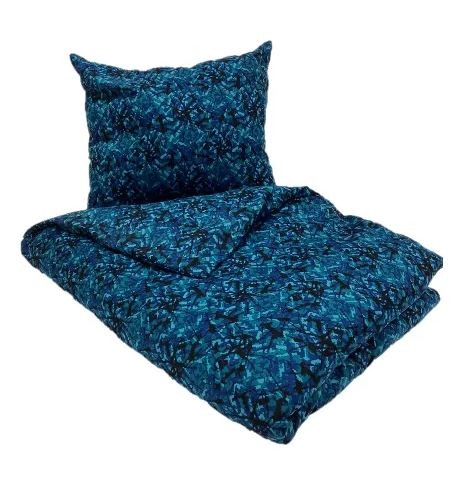 [150750071] Duvet Cover & Pillowcase - Danish Blue Design