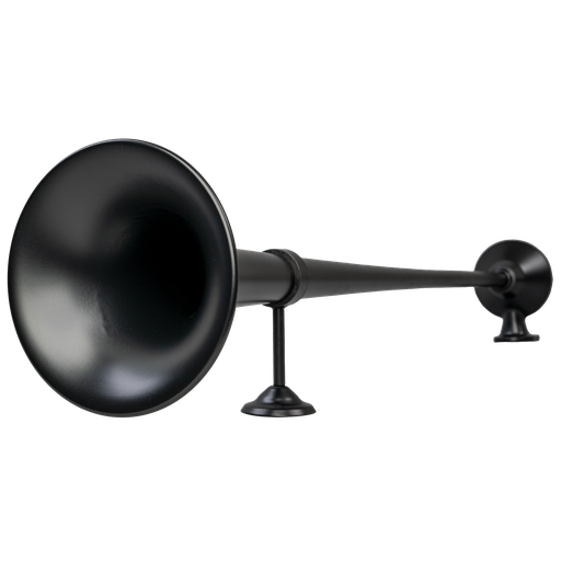 [1707950180B] "The Black Edition" - Nedking Black Brass Air Horn - 950 mm